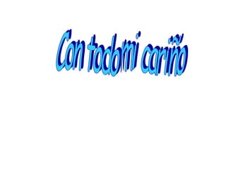 Agradables cosas de la vida