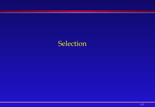 117
Selection
 