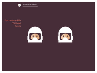 Een VAK voor de toekomst
21st century skills
V6 Model
Kennis
 