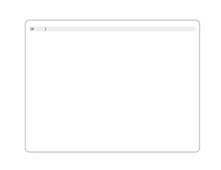 18   }
 