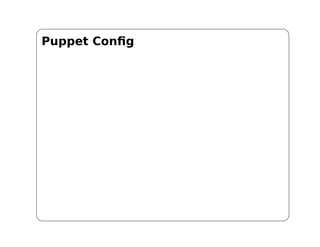 Puppet Config
 