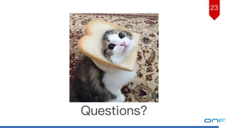 Questions?
23
 