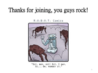 What is ROS ?
7
• Before we move on, we should clarify something
• Robot software = Distributed computing system
Decision Maker
Object
Recognition
Object GraspingNavigation
 