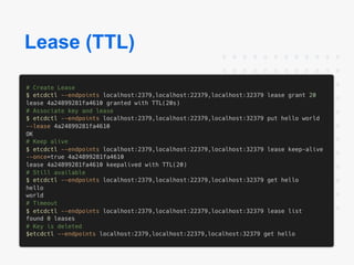 Unveiling etcd: Architecture and Source Code Deep Dive | PDF