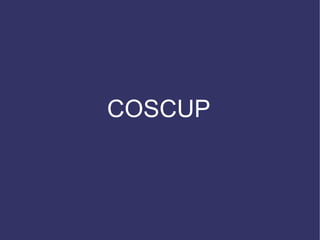 COSCUP
 