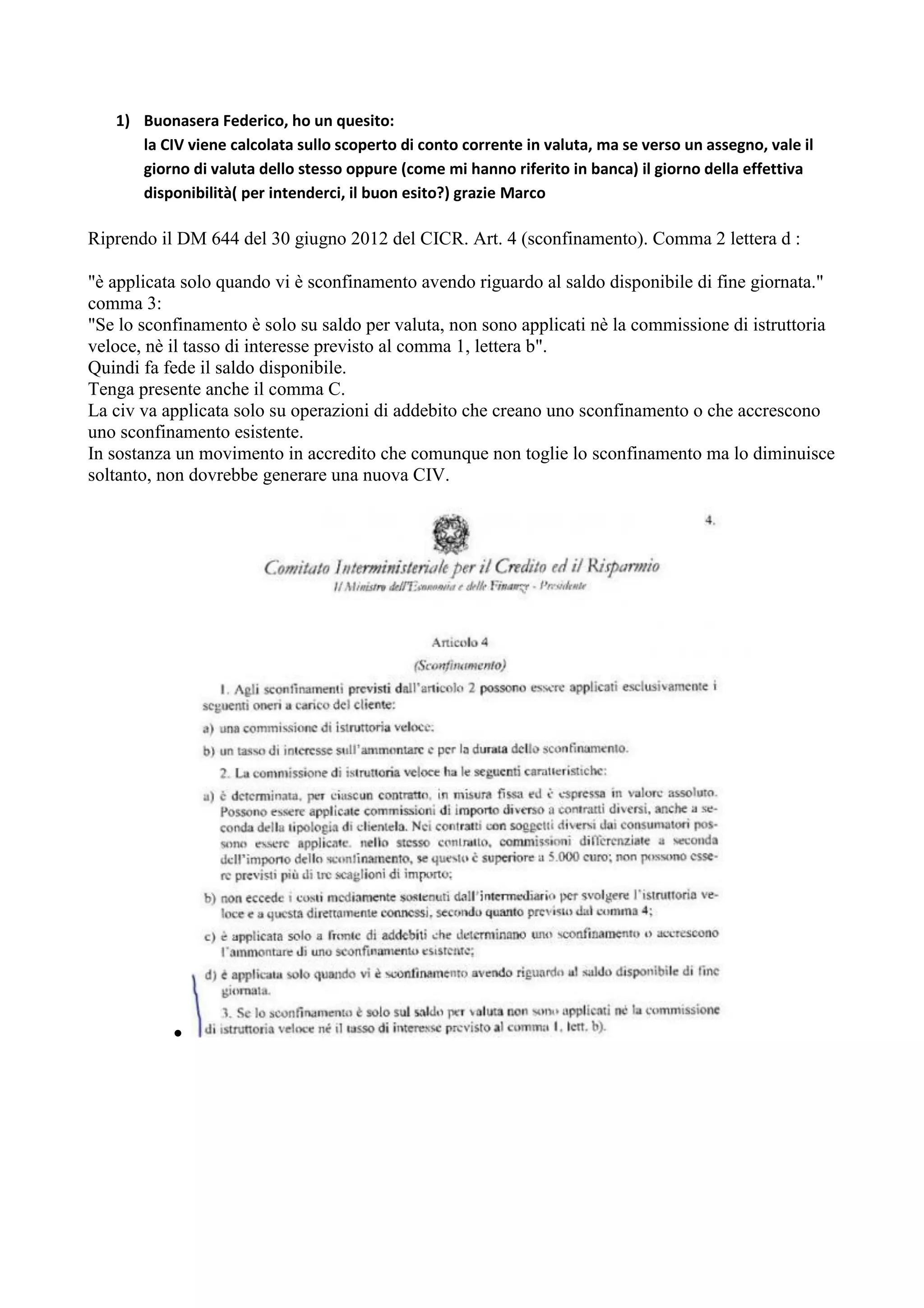 Cos'e' la commissione di istruttoria veloce