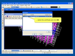 .. select the certificate and click OK.
 