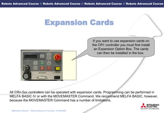 Movemaster Controller Cosimir Advanced Manual 060810-Advanced.ppt