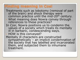 This is what a 20th century asylum looked like. How would this environment affect the patients?
