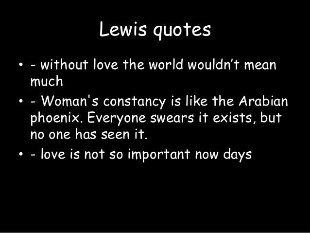 Cosi Love Infidelity Presentation