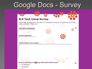 Google Docs - Survey 