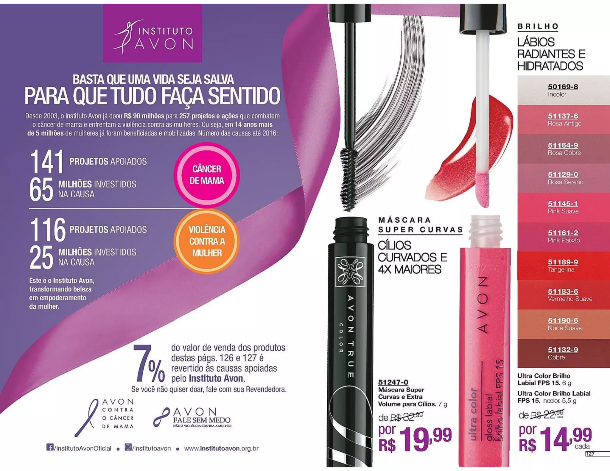 Folheto Avon Cosméticos - 10/2017