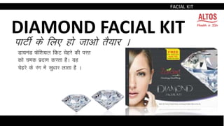 DIAMOND FACIAL KIT
FACIAL KIT
 