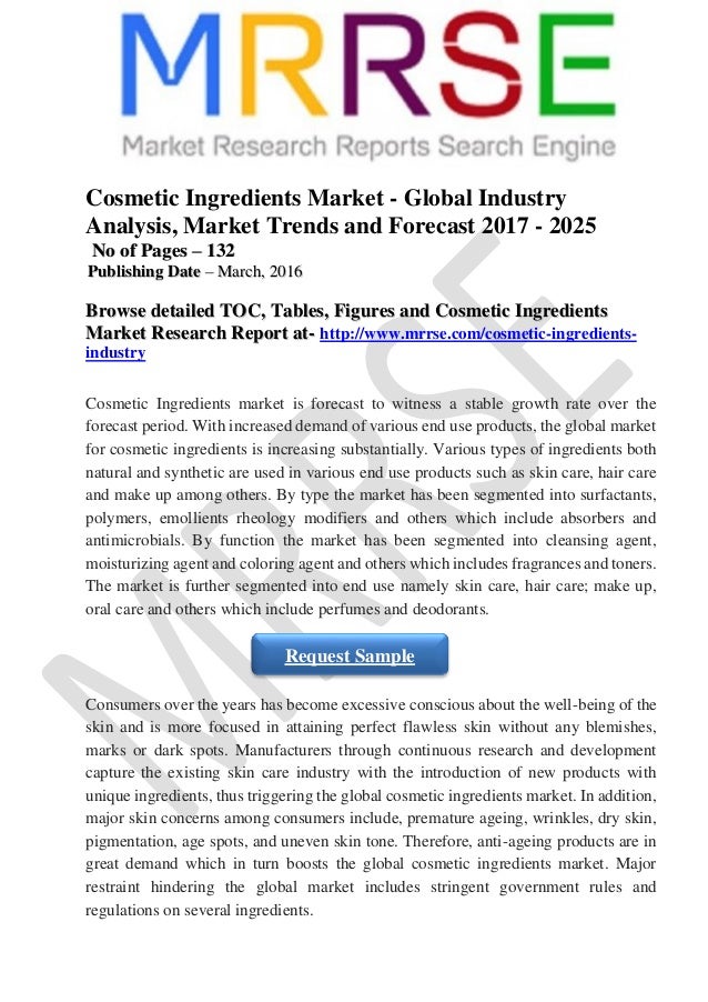 cosmetic ingredients search