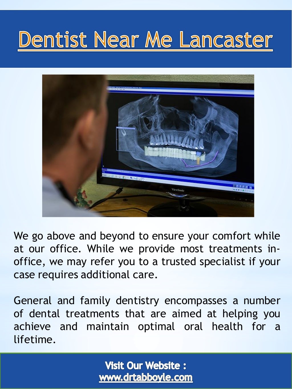 Cosmetic Dentist Lancaster