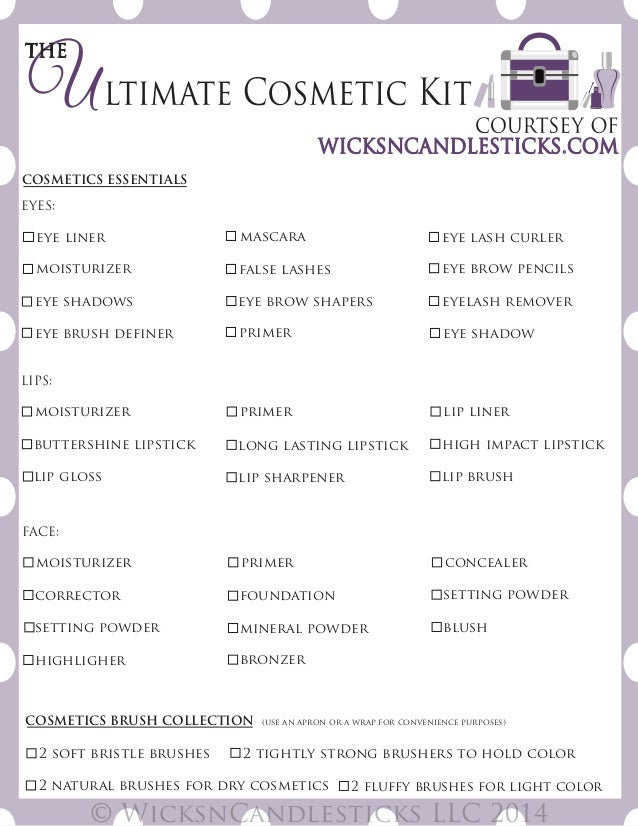 The Ultimate Cosmetic Kit