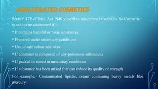 Section 17e Example Regulations on Cosmetics Manufacture, Sale, and Loan License Procedures ...