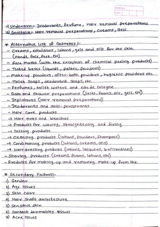 Cosmetics 