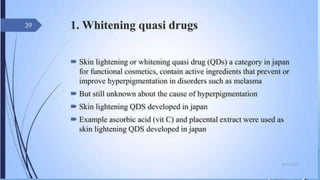 cosmetics science unit 1 b pharmacy syllabus 