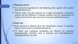 cosmetics science unit 1 b pharmacy syllabus 