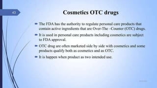 cosmetics science unit 1 b pharmacy syllabus 
