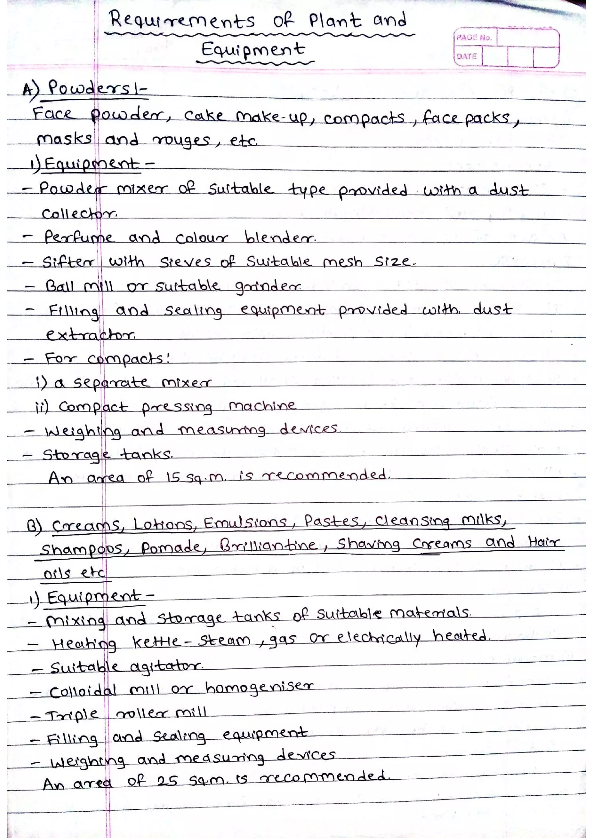 Cosmetics Manufacturing (Requirements) | PDF