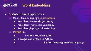Topic Modeling & Word Embedding on Cosmetics | PPT