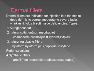 Cosmetic surgeries of face | PPTX