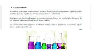 COSMETOLOGIA, fundamentos básicos e salutares pptx