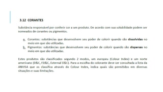 COSMETOLOGIA, fundamentos básicos e salutares pptx