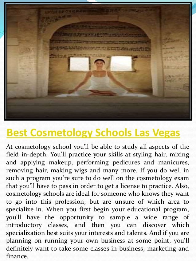 Cosmetology school las vegas