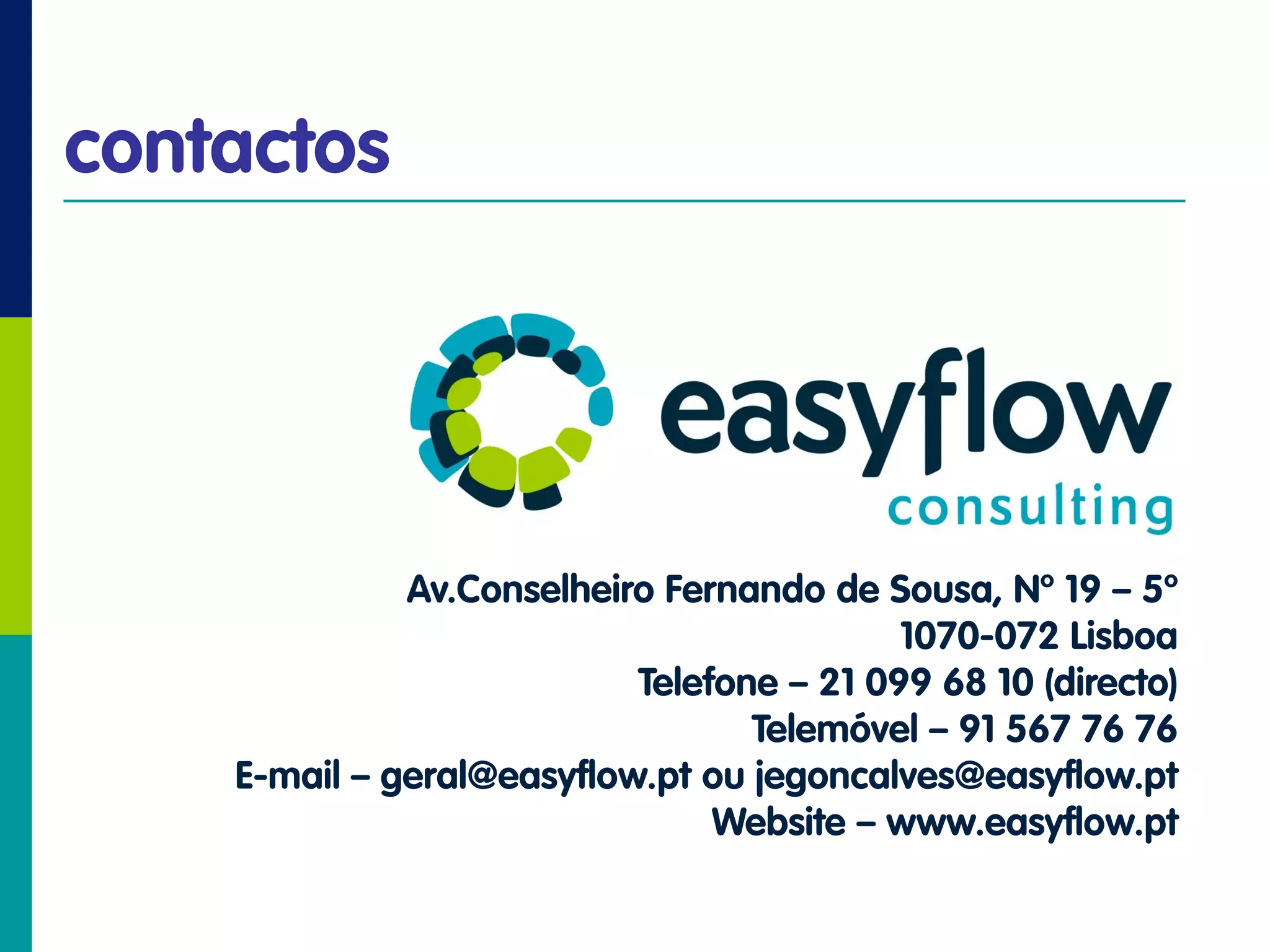 Easyflow Consulting on.... LinkedIN