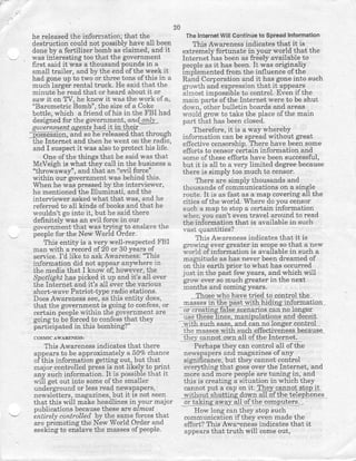 Cosmic Awareness 1995-09: CIA's David Karesh Influenced Bombing | PDF