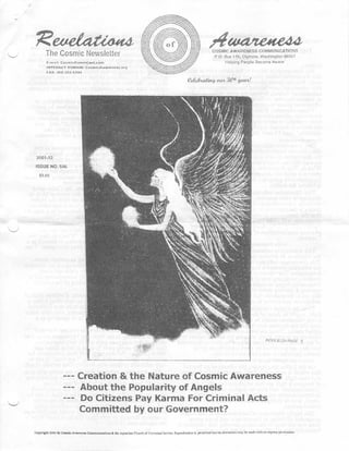 Cosmic Awareness 2001-12: A Revolutionary Leader Can Often Become a Power-Monger