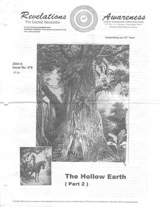 Cosmic Awareness 2004-06: The Hollow Earth (Part 2)