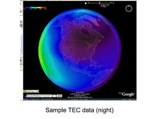 Sample TEC data (night) 