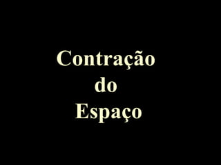 Contração
do
Espaço
 