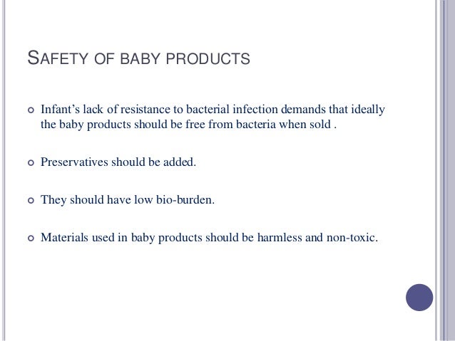 baby care products slideshare