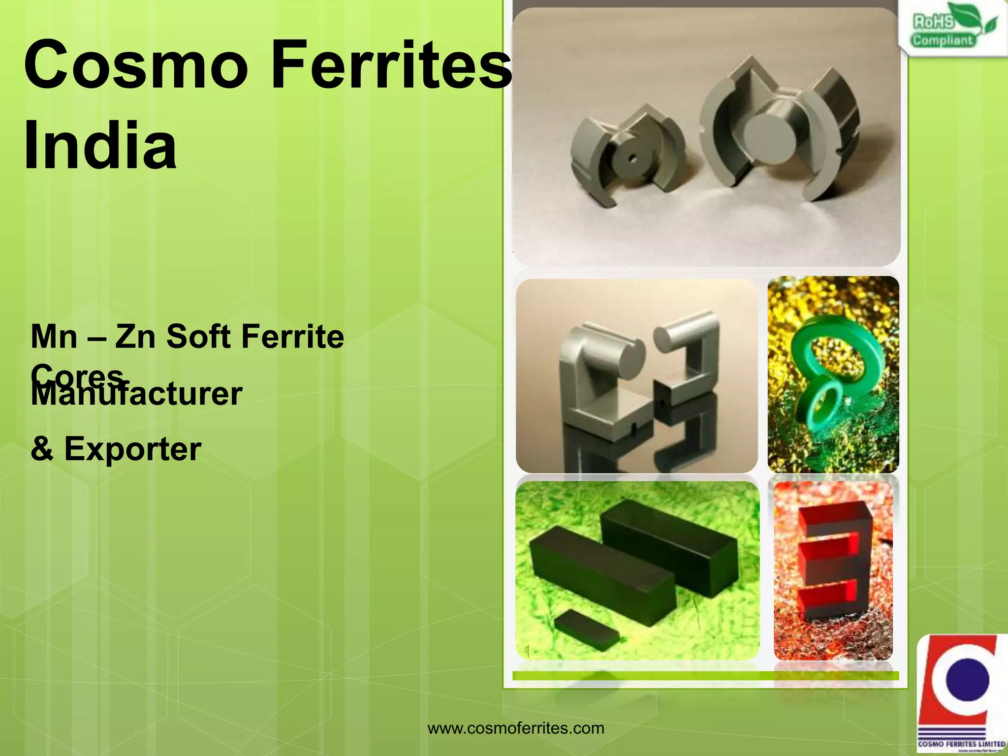 Cosmo ferrites limited PPT