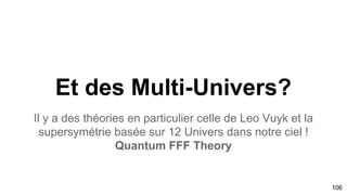 Synthèse gravité quantique
106
 