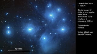 52
82 Eridani Eridan 20
107 Piscium Poissons 24
Alpha Mensae Table 33
Gliese 86 Eridan 35
54 Piscium Poissons 36
ζ Reticuli Reticule 39
HD 10307 Andromède 41
Tau¹ Eridani Eridan 46
Gliese 59 Baleine 62
HD 27848 Taureau 181
19 Tauri Pléiades - Taureau 440
ETOILE CONSTELLATION DISTANCE (AL)
 