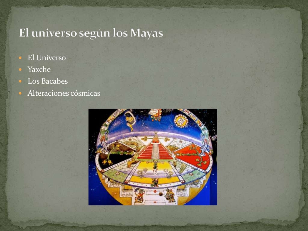 Cosmogonía maya el origen del universo