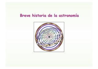Breve historia de la astronomía
 