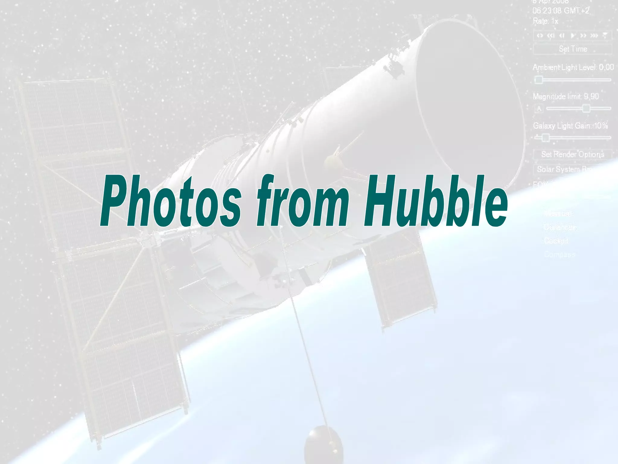 Photos from Hubble 