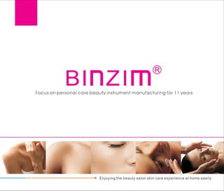 Cosmoprof asia exhibitor binzim beauty device catalog