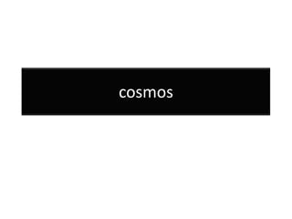 cosmos
 