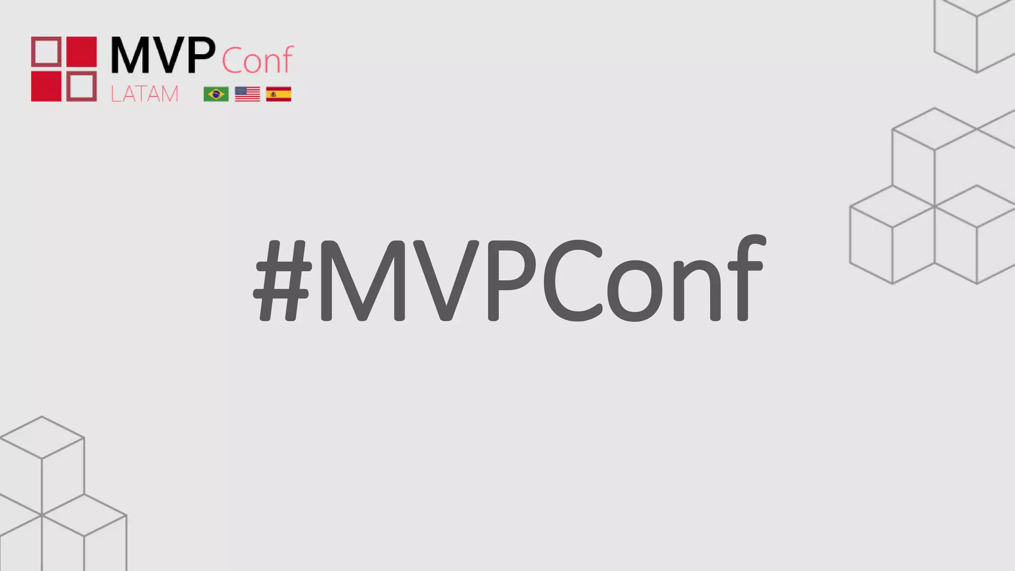 #MVPConf
 