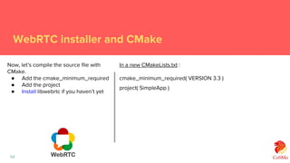 IIT-RTC 2017 Qt WebRTC Tutorial (Qt Janus Client) | PDF