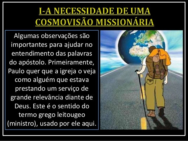Cosmovisao Missionaria