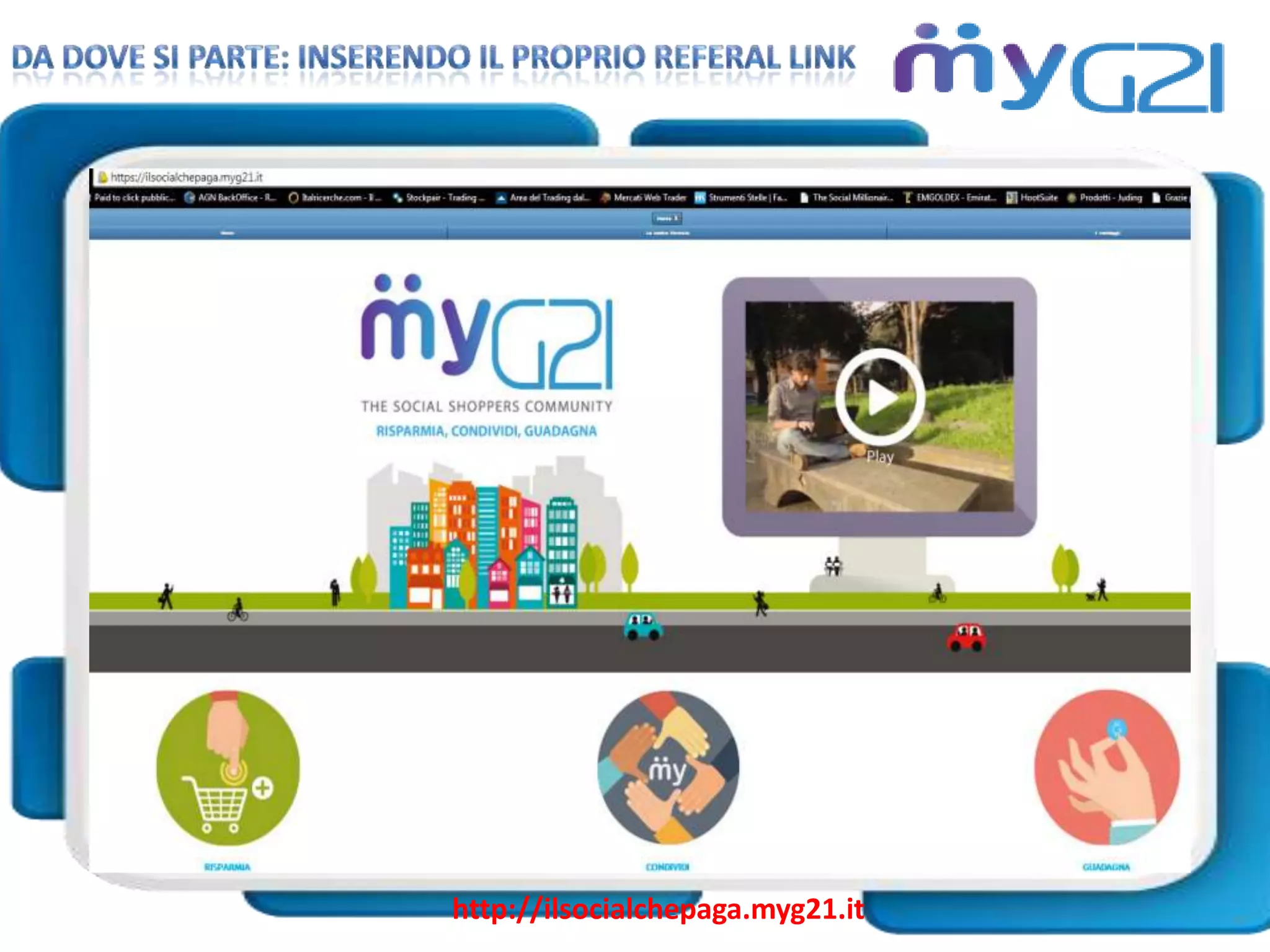 http://ilsocialchepaga.myg21.it
 